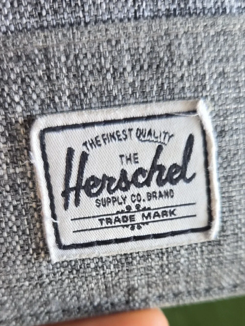 Herschel Supply Company Grey Textured Card Sleeve Wallet